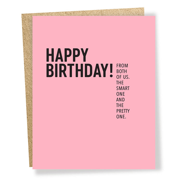 smart/pretty card