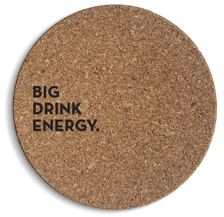 Big Drink Cork Coaster SIX-PACK
