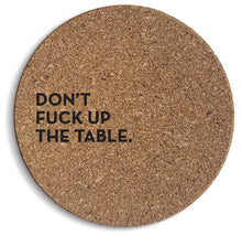 Load image into Gallery viewer, Table Cork Coaster SIX-PACK