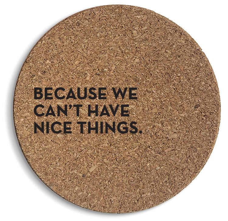 Nice Things Cork Coaster SIX-PACK