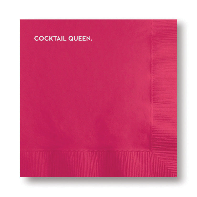 cocktail queen napkins