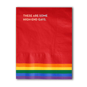 high-end pride napkins