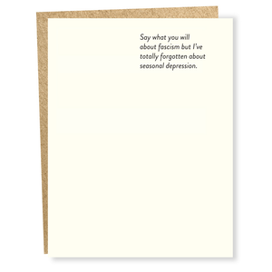 Fascism card