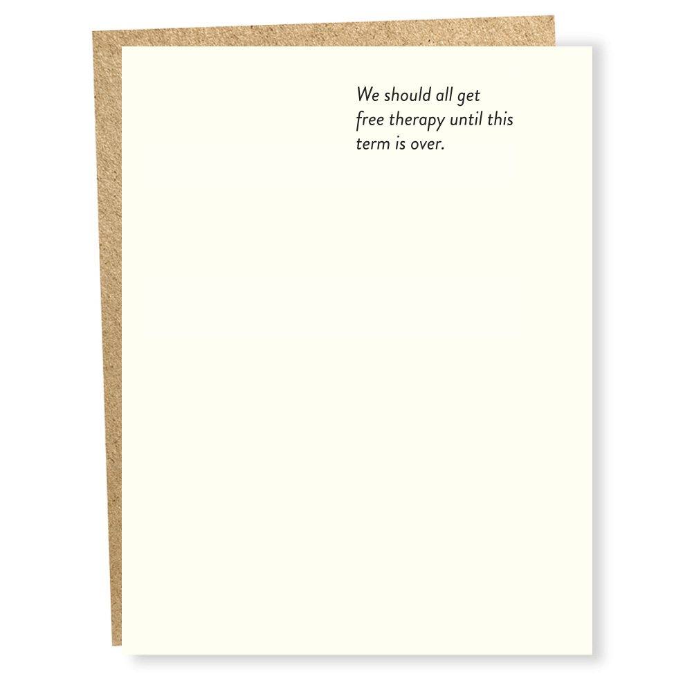 Therapy card