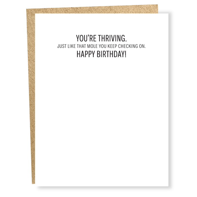 Thriving card