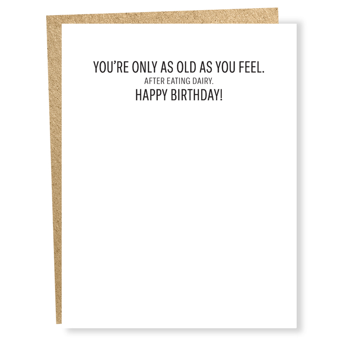 dairy card