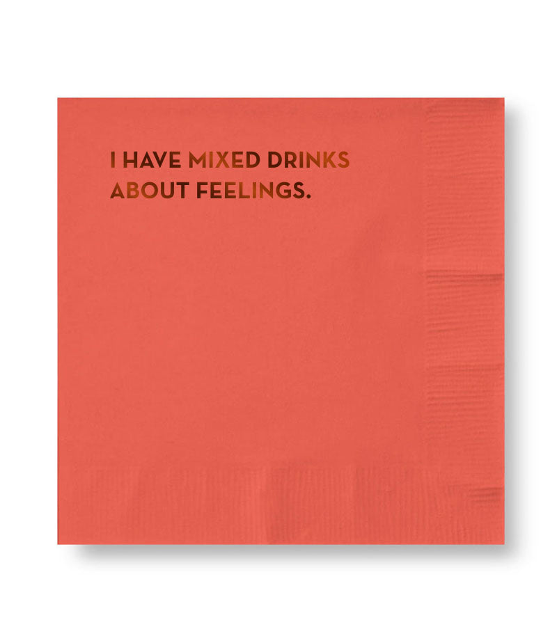 mixed feelings napkins