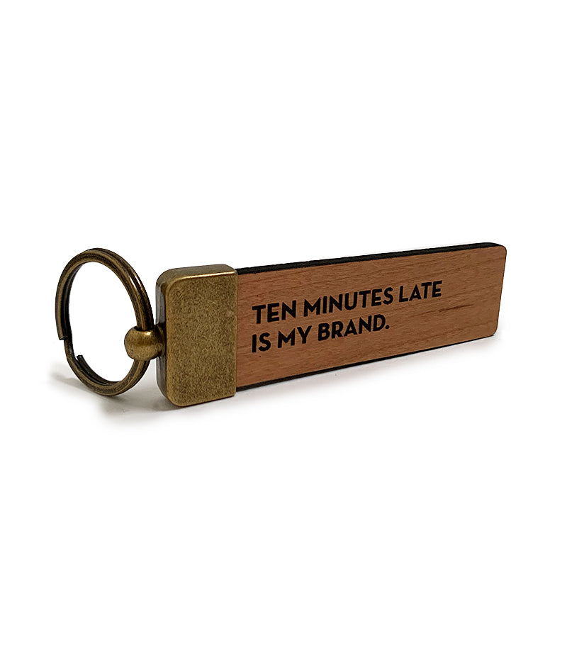 ten minutes key tag