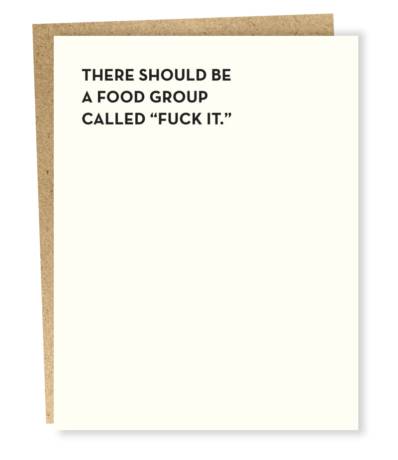 food group card