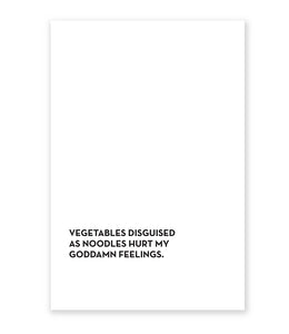 noodles tea towel