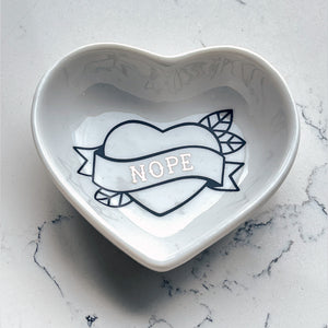 nope ring dish