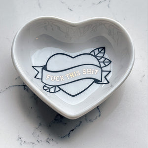 fuck this shit ring dish