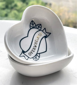 overwhelmed ring dish