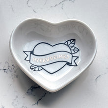 Load image into Gallery viewer, overwhelmed ring dish
