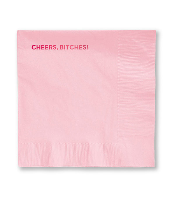 cheers bitches napkins