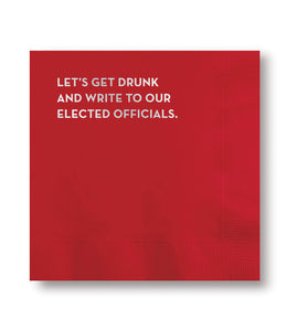 elected officials napkins