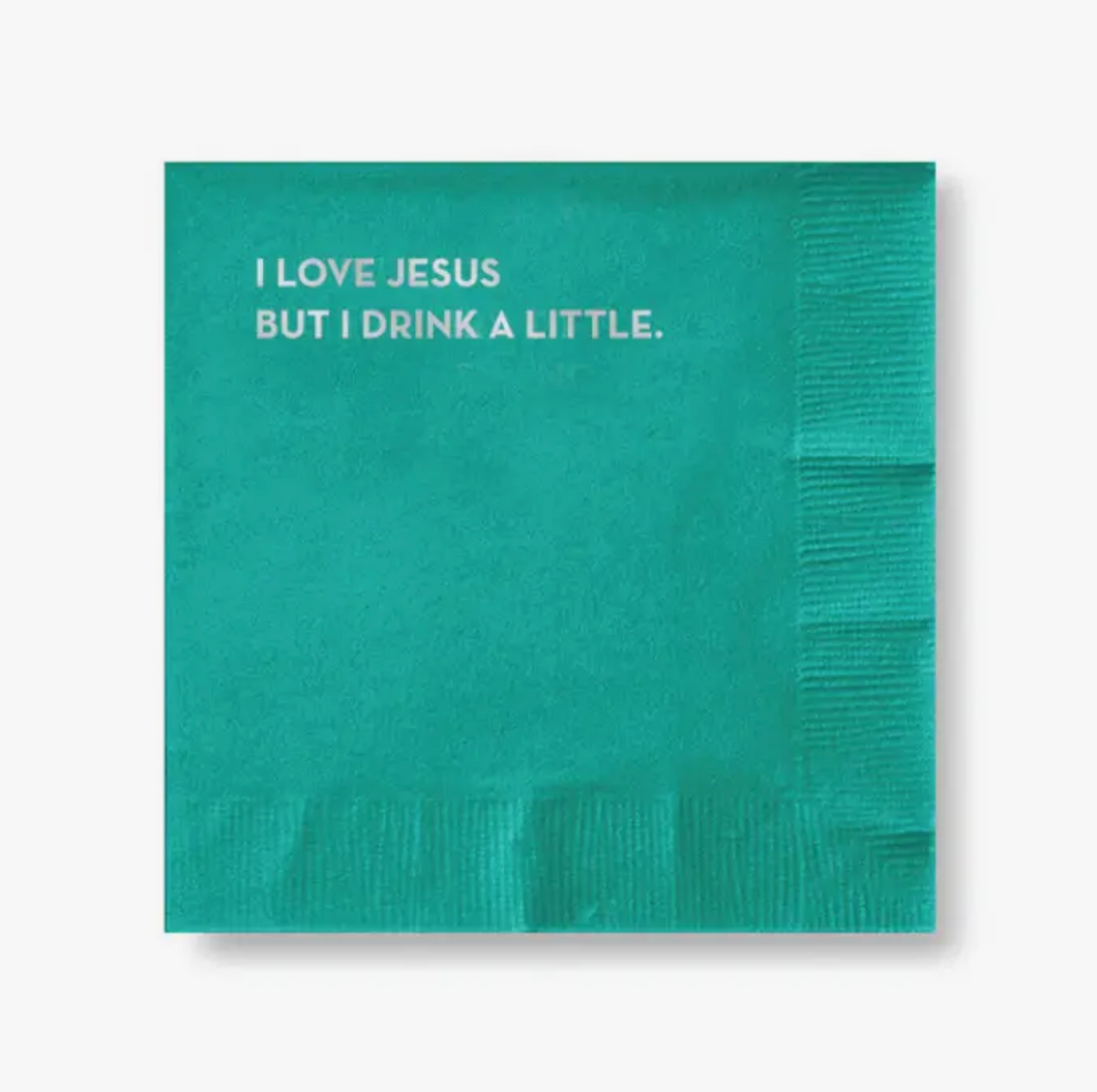 Love Jesus napkins